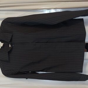 Pinstriped Ann Taylor Loft Dress Shirt